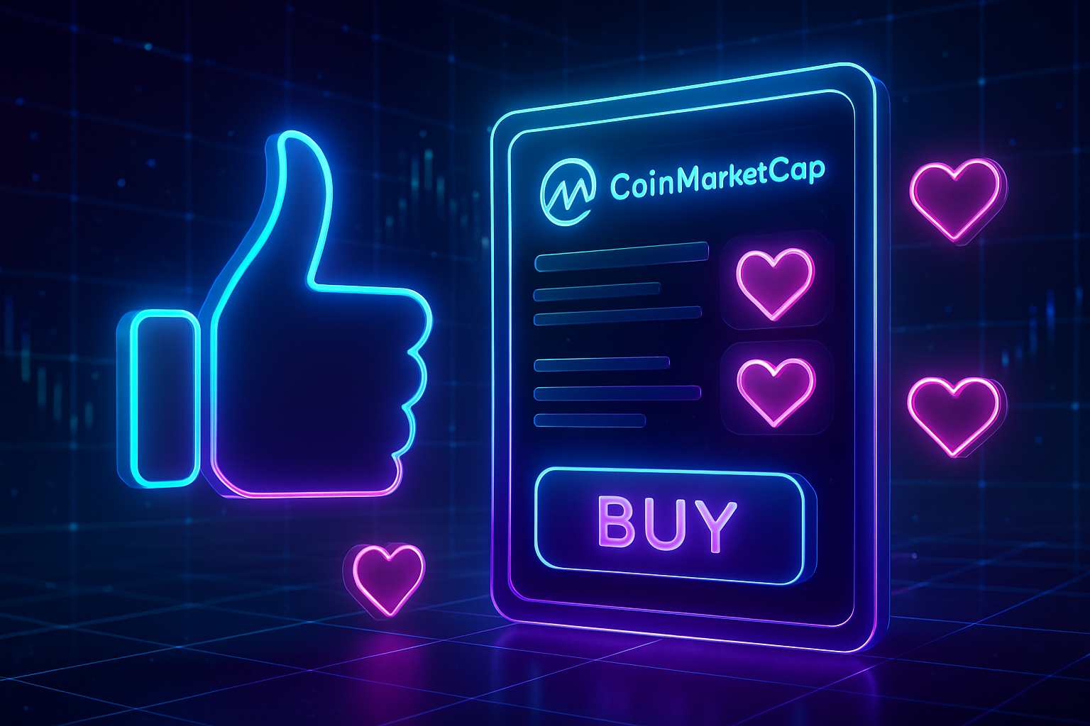Comprar likes en CoinMarketCap: Narrative Pulse 2026